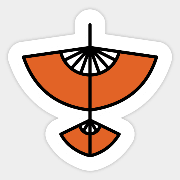 Glider Badge v2 Sticker by BundleBeeGraphics